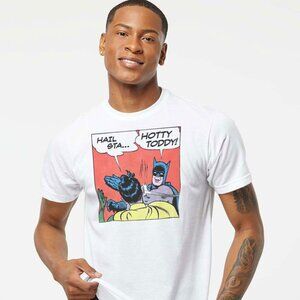 Batman Rebel Slapping Robin MSU Bulldog Ole Miss Egg bowl victory over MSU